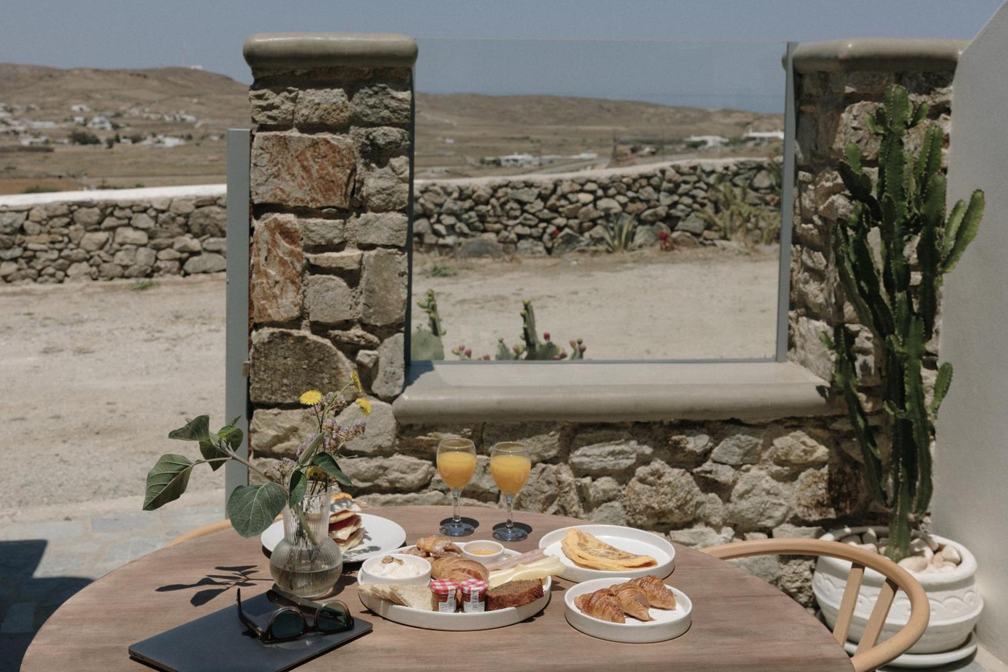 Mykonos Supreme Comfort Suites & Villas Kalafati Eksteriør billede